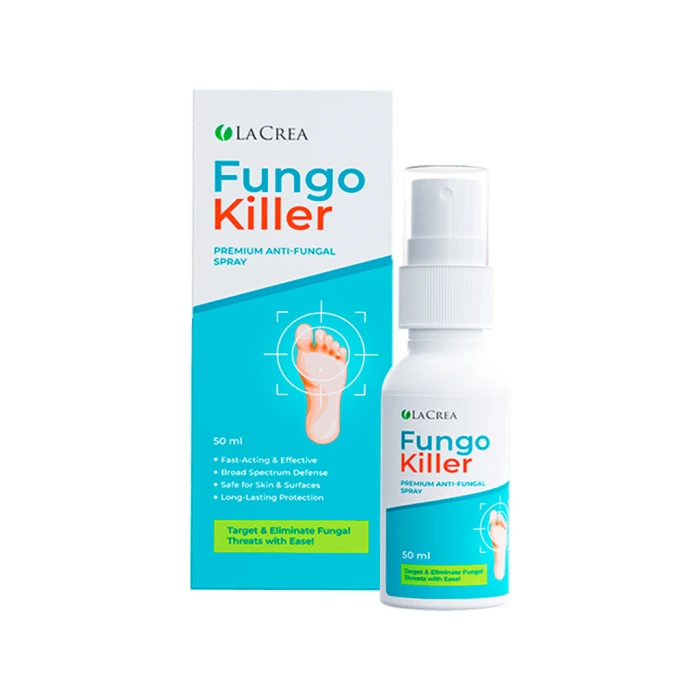 Fungo Killer — spray cosmetico per piedi, flacone da 50 ml